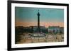 The Place de la Bastille and the July Column, Paris, c1920-Unknown-Framed Giclee Print