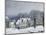 The Place Du Chenil at Marly-Le-Roi, Snow, 1876-Alfred Sisley-Mounted Giclee Print