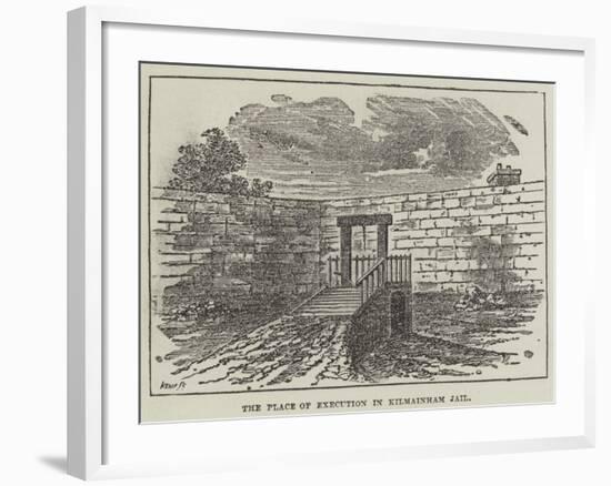 The Place of Execution in Kilmainham Jail-null-Framed Giclee Print