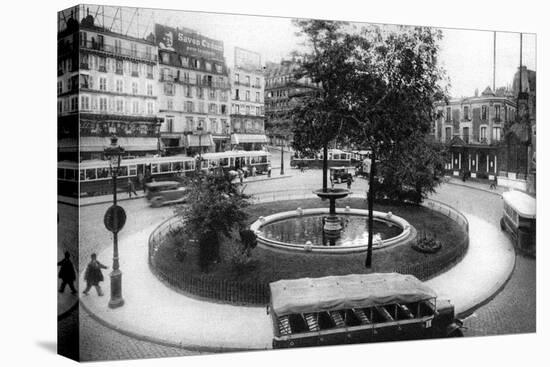 The Place Pigalle, Paris, 1931-Ernest Flammarion-Stretched Canvas
