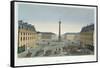 The Place Vendome, C.1815-20-Henri Courvoisier-Voisin-Framed Stretched Canvas