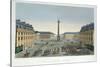 The Place Vendome, C.1815-20-Henri Courvoisier-Voisin-Stretched Canvas