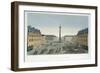 The Place Vendome, C.1815-20-Henri Courvoisier-Voisin-Framed Giclee Print