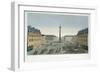 The Place Vendome, C.1815-20-Henri Courvoisier-Voisin-Framed Giclee Print