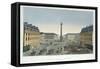 The Place Vendome, C.1815-20-Henri Courvoisier-Voisin-Framed Stretched Canvas