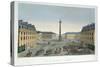The Place Vendome, C.1815-20-Henri Courvoisier-Voisin-Stretched Canvas