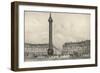 The Place Vendome Column, 1915-Jean Jacottet-Framed Giclee Print