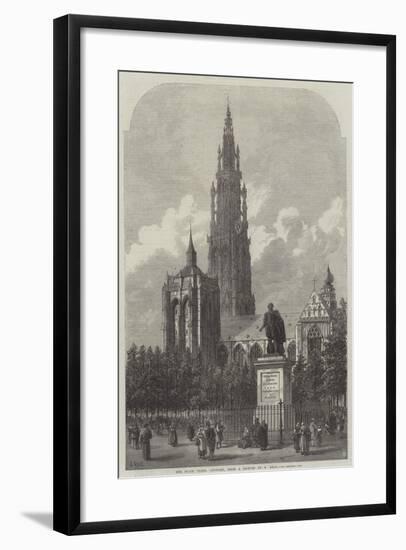 The Place Verte, Antwerp-Samuel Read-Framed Giclee Print