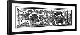 The Plague: Flight to the Country, 1630-null-Framed Giclee Print