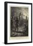 The Plague in Bombay, Burning the Bodies of Victims-William T. Maud-Framed Giclee Print