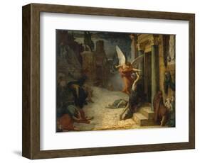 The Plague in Rome-Jules Elie Delaunay-Framed Giclee Print