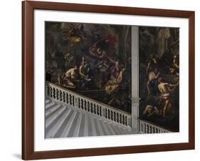 The Plague in Venice-Antonio Zanchi-Framed Giclee Print