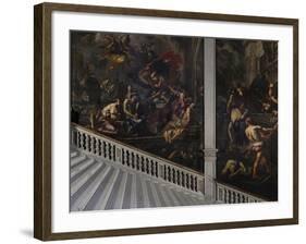 The Plague in Venice-Antonio Zanchi-Framed Giclee Print