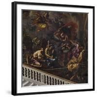 The Plague in Venice-Antonio Zanchi-Framed Giclee Print