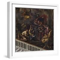 The Plague in Venice-Antonio Zanchi-Framed Giclee Print