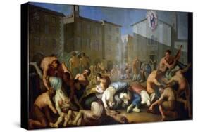 The Plague of 1630-Luigi Vanvitelli-Stretched Canvas
