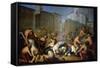 The Plague of 1630-Luigi Vanvitelli-Framed Stretched Canvas