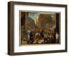 The Plague of Asdod Says the Philistines Struck by the Plague, 17Th Century (Oil on Canvas)-Nicolas Poussin-Framed Giclee Print