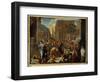 The Plague of Asdod Says the Philistines Struck by the Plague, 17Th Century (Oil on Canvas)-Nicolas Poussin-Framed Giclee Print