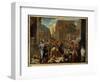 The Plague of Asdod Says the Philistines Struck by the Plague, 17Th Century (Oil on Canvas)-Nicolas Poussin-Framed Giclee Print