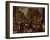 The Plague of Ashdod, or the Philistines Struck by the Plague, 1630-31-Nicolas Poussin-Framed Giclee Print