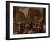 The Plague of Ashdod, or the Philistines Struck by the Plague, 1630-31-Nicolas Poussin-Framed Giclee Print