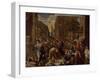 The Plague of Ashdod, or the Philistines Struck by the Plague, 1630-31-Nicolas Poussin-Framed Giclee Print