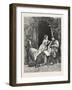 The Plague of the Village, Man, Woman, Child, Outdoors, 1876-null-Framed Giclee Print