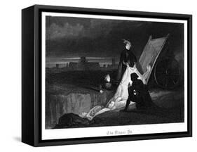 The Plague Pit, 1855-John Franklin-Framed Stretched Canvas