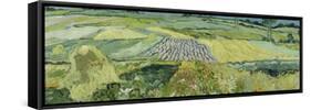 The Plain at Auvers, 1890-Vincent van Gogh-Framed Stretched Canvas