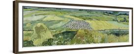 The Plain at Auvers, 1890-Vincent van Gogh-Framed Giclee Print