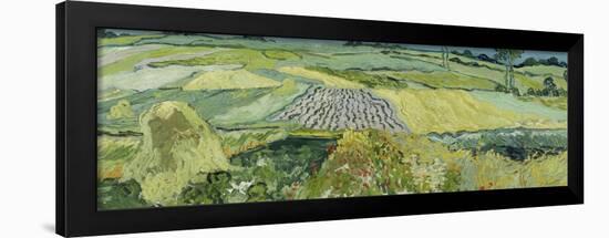 The Plain at Auvers, 1890-Vincent van Gogh-Framed Giclee Print