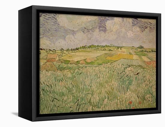 The Plain at Auvers, c.1890-Vincent van Gogh-Framed Stretched Canvas