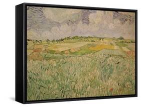 The Plain at Auvers, c.1890-Vincent van Gogh-Framed Stretched Canvas