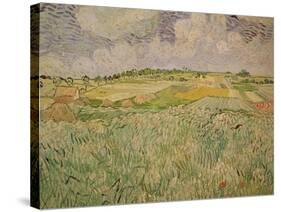 The Plain at Auvers, c.1890-Vincent van Gogh-Stretched Canvas