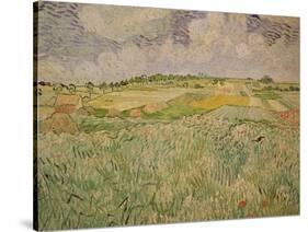 The Plain at Auvers, c.1890-Vincent van Gogh-Stretched Canvas