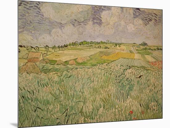 The Plain at Auvers, c.1890-Vincent van Gogh-Mounted Giclee Print