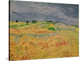 The Plain at Auvers, c.1890-Vincent van Gogh-Stretched Canvas