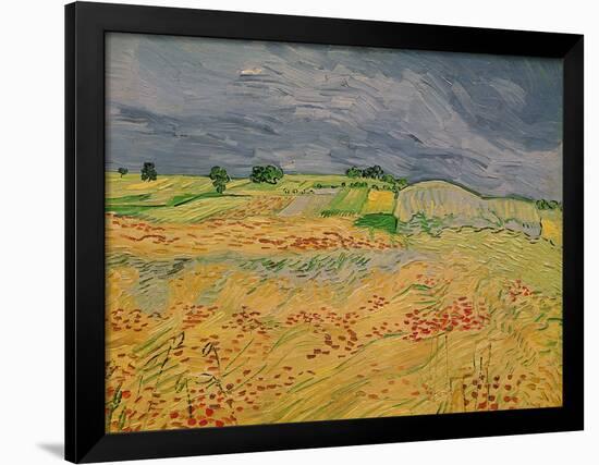 The Plain at Auvers, c.1890-Vincent van Gogh-Framed Giclee Print