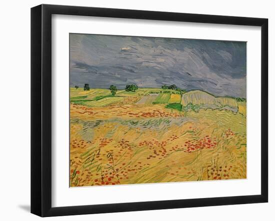 The Plain at Auvers, c.1890-Vincent van Gogh-Framed Giclee Print