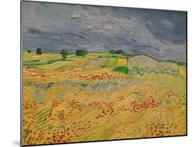 The Plain at Auvers, c.1890-Vincent van Gogh-Mounted Giclee Print