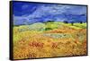 The Plain at Auvers, c.1890-Vincent van Gogh-Framed Stretched Canvas