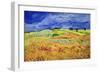 The Plain at Auvers, c.1890-Vincent van Gogh-Framed Giclee Print