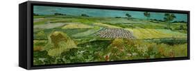 The Plain at Auvers, c.1890-Vincent van Gogh-Framed Stretched Canvas