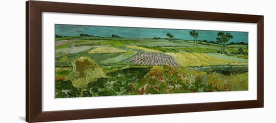 The Plain at Auvers, c.1890-Vincent van Gogh-Framed Giclee Print