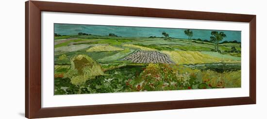 The Plain at Auvers, c.1890-Vincent van Gogh-Framed Giclee Print