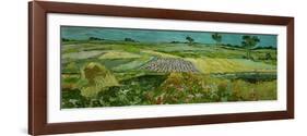 The Plain at Auvers, c.1890-Vincent van Gogh-Framed Giclee Print