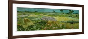 The Plain at Auvers, c.1890-Vincent van Gogh-Framed Giclee Print