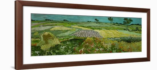 The Plain at Auvers, c.1890-Vincent van Gogh-Framed Giclee Print