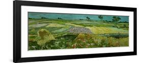 The Plain at Auvers, c.1890-Vincent van Gogh-Framed Giclee Print